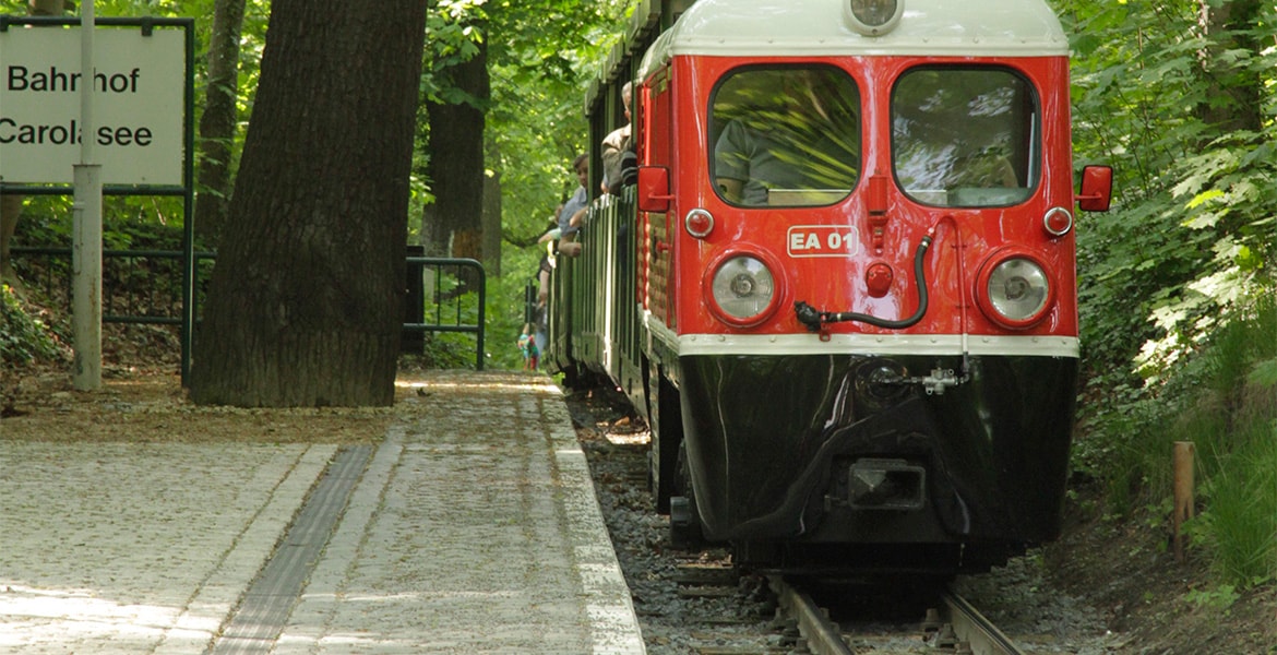 Dresdner Parkeisenbahn - Ausflugsziel