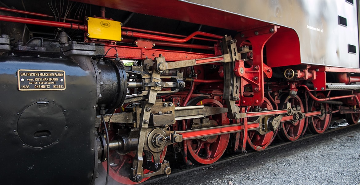 Die Bahn erreicht eine Höchstgeschwindigkeit 