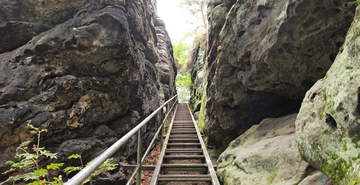 Eine Wanderung auf den Papststein - Sächsische Schweiz