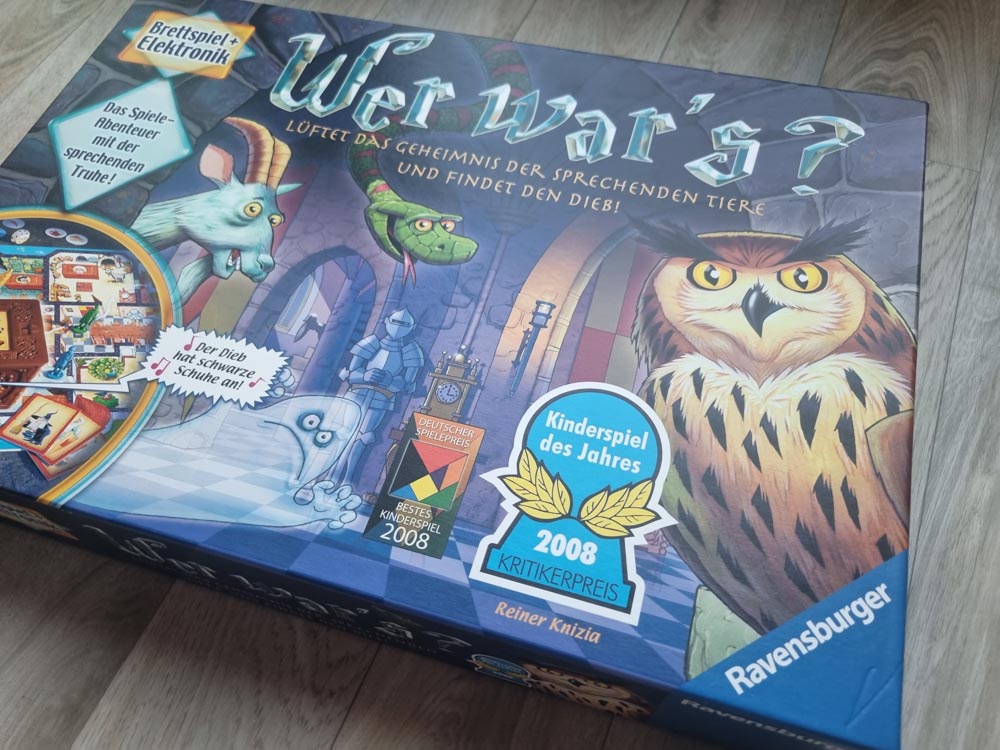 Spielvorstellung - Wer war's - Ravensburger Kinderspiel