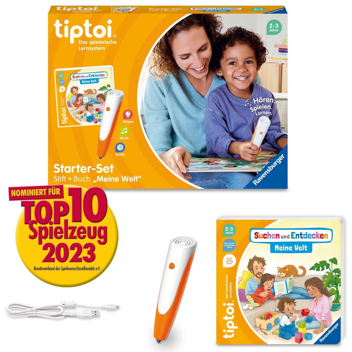 Stift und Bilderbuch Suchen und Entdecken Meine Welt - Lernspiele für Kinder ab 2 Jahren - Spielzeug ab 2 Jahre